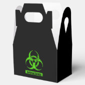 Limone Neon Green Bio-Hazard-Chemikalien Graphic Geschenkschachtel (Geöffnet)