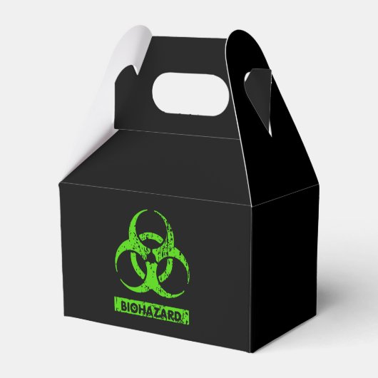 Limone Neon Green Bio-Hazard-Chemikalien Graphic Geschenkschachtel (Vorderseite)