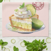 Limone Pieprezepte Geschirrtuch (Gefaltet)