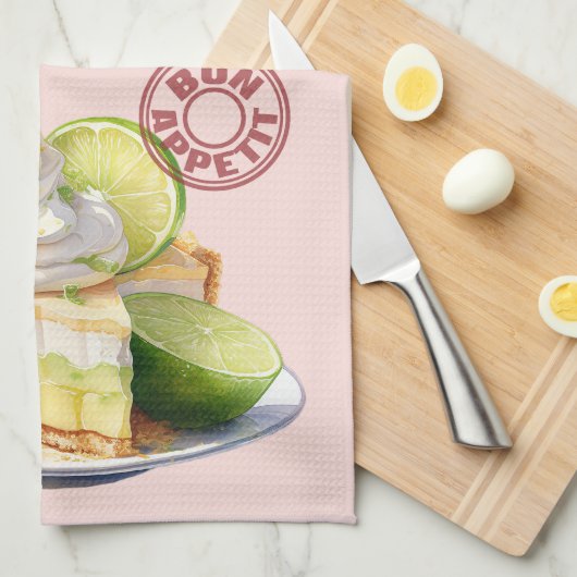 Limone Pieprezepte Geschirrtuch (Viertel Falte)