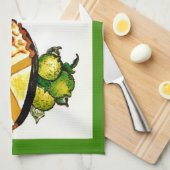 Limone Pieprezepte Geschirrtuch (Viertel Falte)