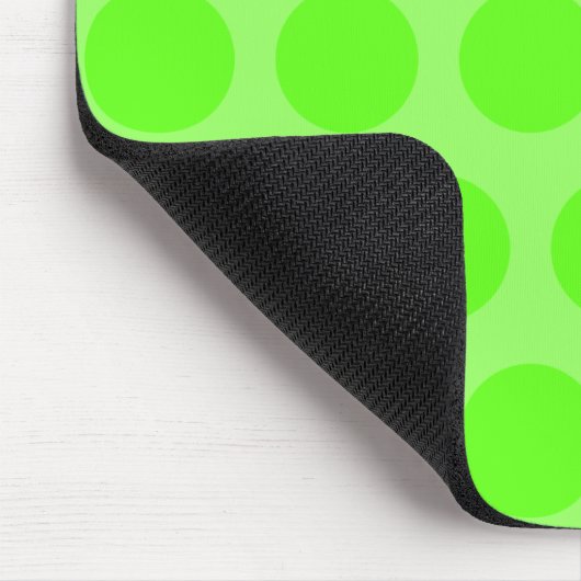 Limone Punkte Mousepad (Ecke)