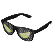 Limone Retro-Sonnenbrille Partybrille (Schrägansicht)