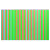 Limone, rote und hellblaue Streifen Stoff (Fat Quarter (45,7 x 55,9 cm))