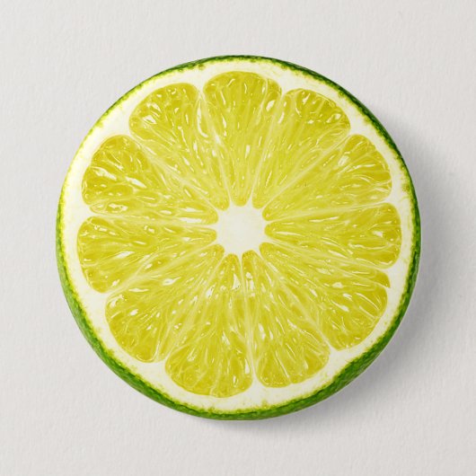 Limone Scheibe Button (Vorderseite)