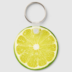 Limone Scheibe Schlüsselanhänger