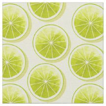 Limone Scheiben auf hellgelben Flächen