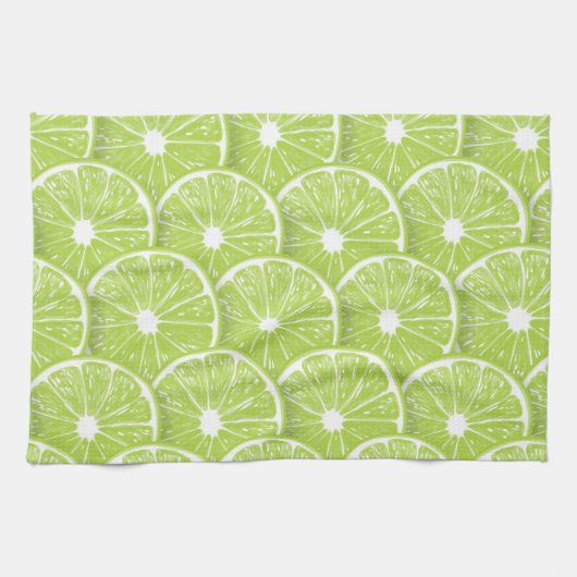 Limone Scheiben Geschirrtuch (Horizontal)