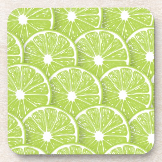 Limone Scheiben Getränkeuntersetzer (Vorderseite)