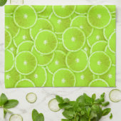 Limone Scheiben Handtuch (Gefaltet)