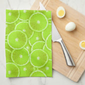 Limone Scheiben Handtuch (Viertel Falte)