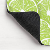Limone Scheiben Mousepad (Ecke)