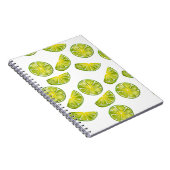 Limone Scheiben Notizblock (Rechte Seite)