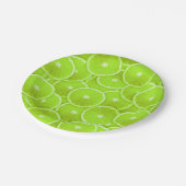 Limone Scheiben Pappteller (Schrägansicht)