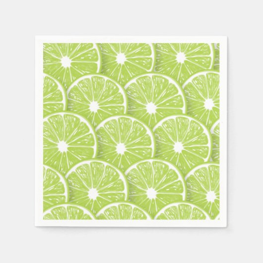 Limone Scheiben Serviette (Vorderseite)
