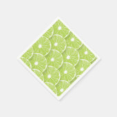 Limone Scheiben Serviette (Ecke)