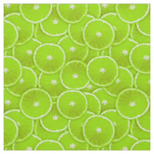 Limone Scheiben Stoff (Muster)