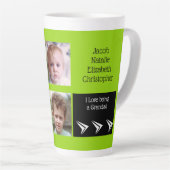 Limone schwarze Liebe als Großmutter mit Fotos Milchtasse (Rechte Ecke)