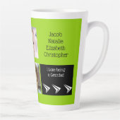 Limone schwarze Liebe als Großmutter mit Fotos Milchtasse (Rechts)