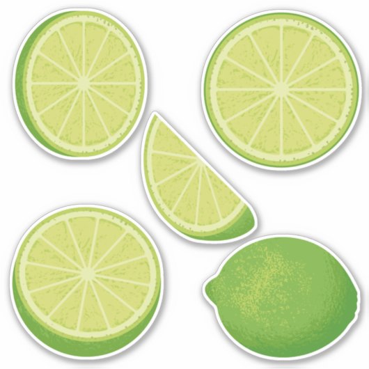 Limone Set-Sticker Aufkleber (Vorderseite)