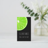 Limone Slide-Visitenkarte Visitenkarte (Stehend Vorderseite)