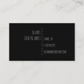 Limone Slide-Visitenkarte Visitenkarte (Rückseite)