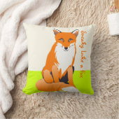 Limone Sneakie wie ein Fox Fox Kissen (Decke)