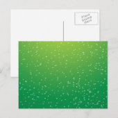 Limone Soda mit winzigen Bläschen Kunst Postkarte (Vorne/Hinten)