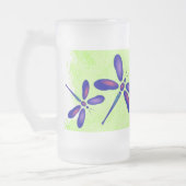 Limone Sommer-Tasse für digitale Libellen Mattglas Bierglas (Links)