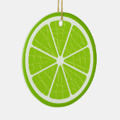 Limone Stilistische Fruchtscheibe Keramik Ornament (Rechts)