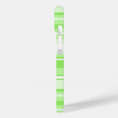 Limone Streifen Case-Mate iPhone Hülle (Rückseite / Links)