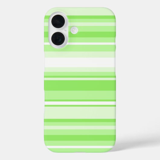 Limone Streifen Case-Mate iPhone Hülle (Rückseite)