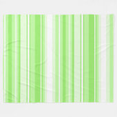 Limone Streifen Fleecedecke (Vorderseite (Horizontal))