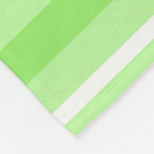 Limone Streifen Fleecedecke (Ecke)