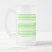 Limone Streifen Mattglas Bierglas (Links)