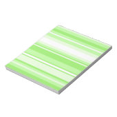 Limone Streifen Notizblock (Rotiert)
