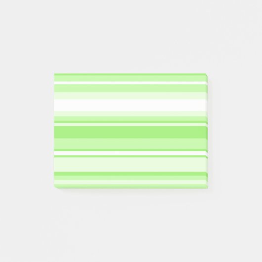 Limone Streifen Post-it Klebezettel (Vorderseite)