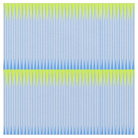 Limone und blaue Farbwebart Stoff (Nahaufnahme)