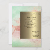 Limone und Erdfarben Hochzeit Einladung neue desi (Vorderseite)