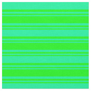 Limone und grüne Linien Stoff