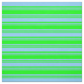 Limone und helle blaue Streifen Stoff (Muster)
