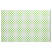 Limone und weiße Polka-Punkte Stoff (Yard (91,4 cm))