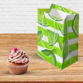 Limone Wasserfarbe Mittlere Geschenktüte