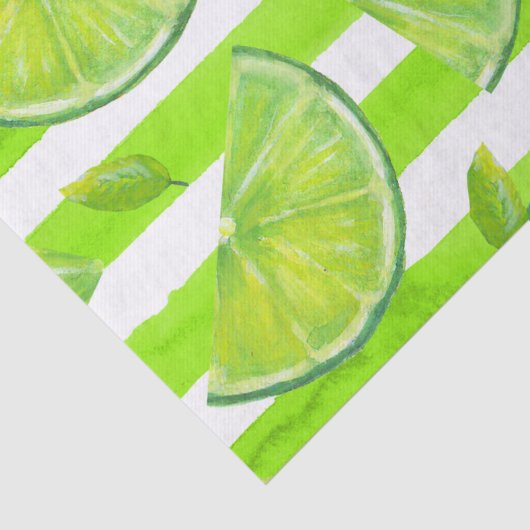 Limone Wasserfarbe Seidenpapier (Detail)