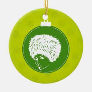 Limone Weihnachten Keramikornament