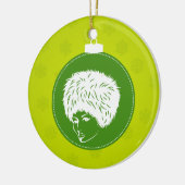 Limone Weihnachten Keramikornament (Links)