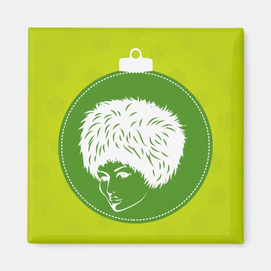 Limone Weihnachten Magnet (Vorne)