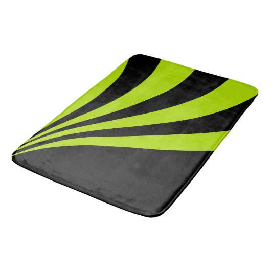 Limone Welle Badematte (Schrägansicht)