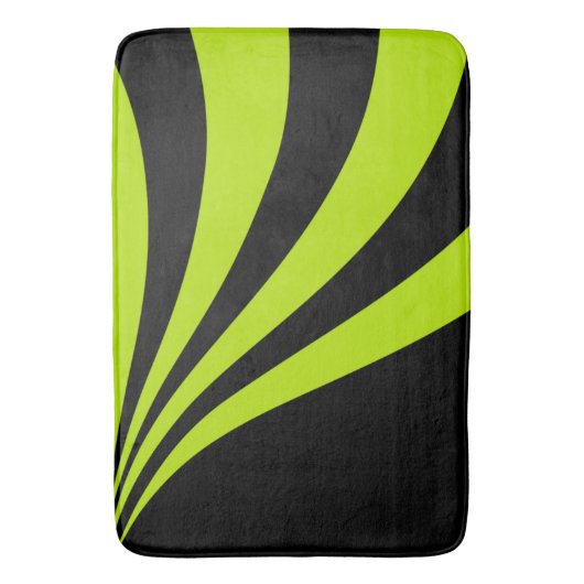 Limone Welle Badematte (Vorderseite Vertikal)