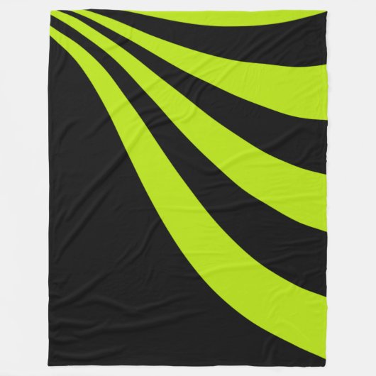 Limone Welle Fleecedecke (Vorderseite)